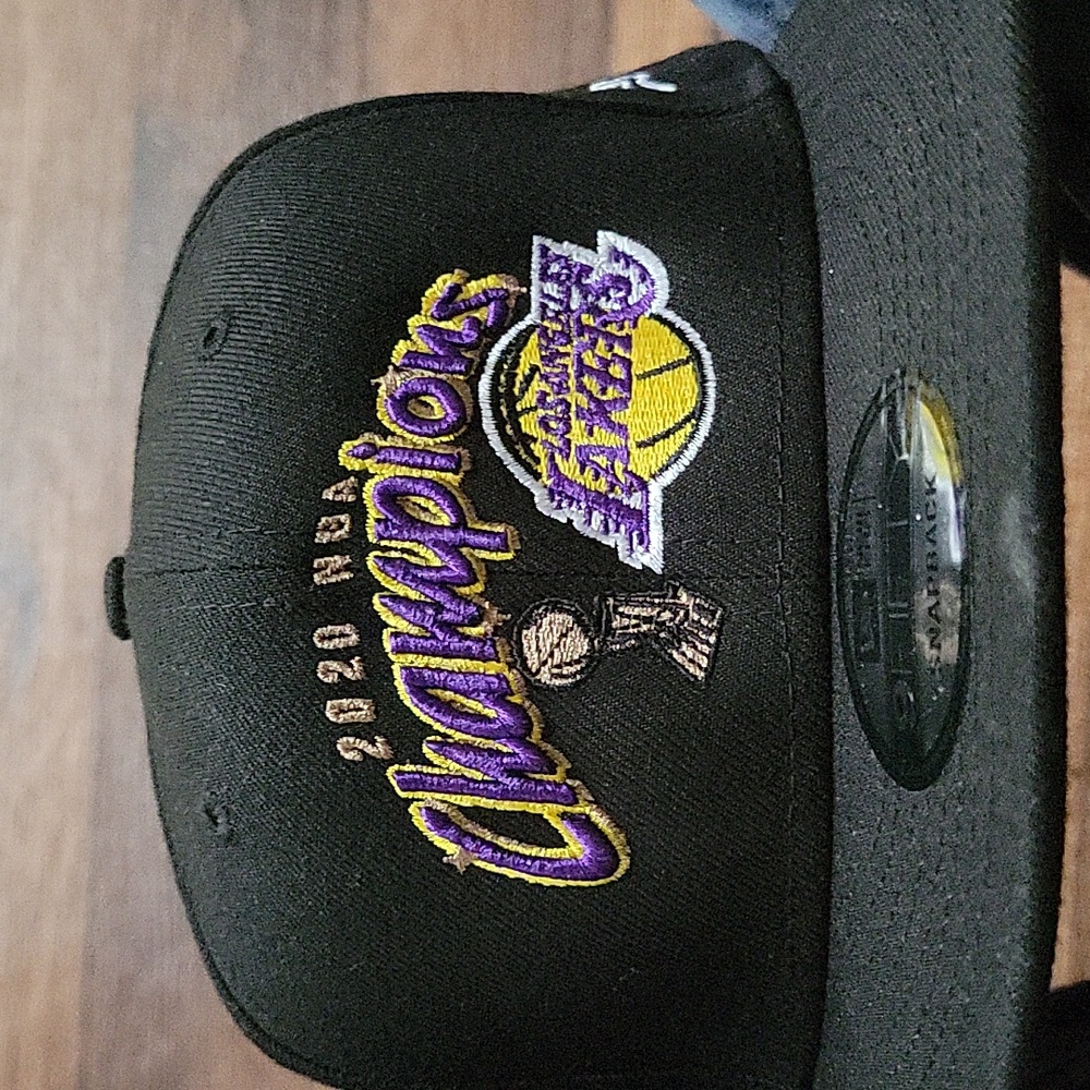 New Era Lakers Championship Snapback Cap